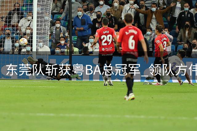 东莞队斩获粤BA总冠军 领队方伟民谈本土篮球发展新高度