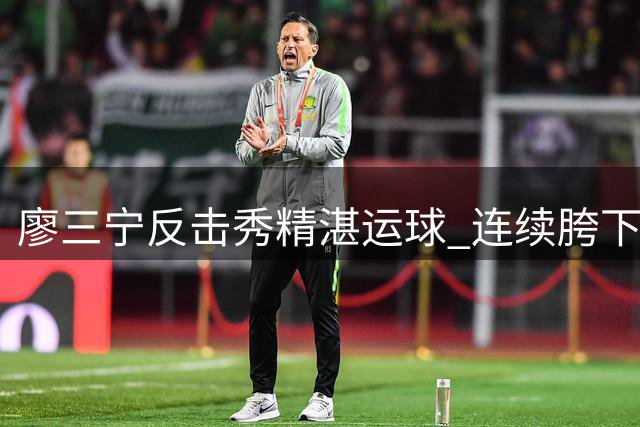 廖三宁反击秀精湛运球 连续胯下接抛投扩大领先优势